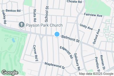 Map image of the property - 258 Belmont St