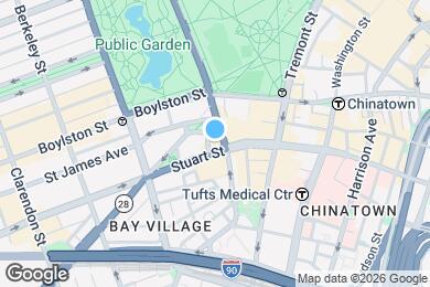 Map image of the property - 1 St Charles St