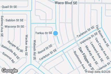 Map image of the property - 1443 Xavier Ave SE