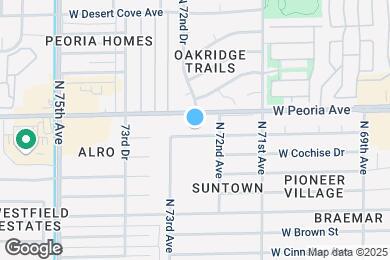 Map image of the property - 7224 W North Ln