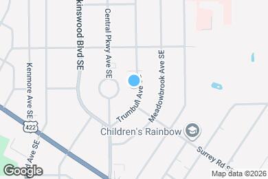 Map image of the property - 1140 Trumbull Ave SE