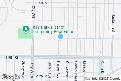 Map image of the property - 1803 Hervey Ave