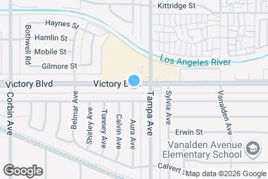 Map image of the property - 19324 Victory Blvd