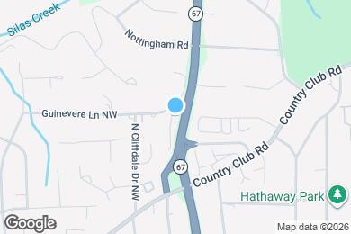 Map image of the property - 208 Guinevere Ct