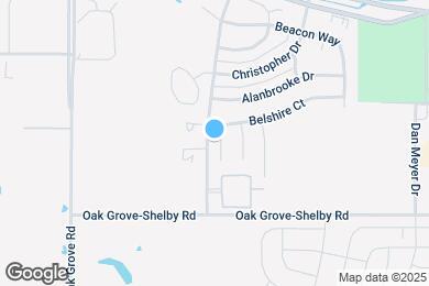 Map image of the property - 9312 Aubree Ct