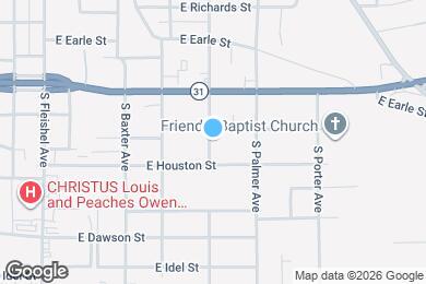 Map image of the property - 454 S Mahon Ave