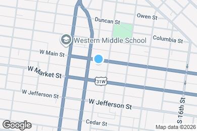 Map image of the property - 2014 W Main St