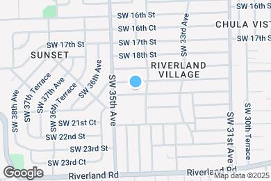 Map image of the property - 3441 SW 20th Ct