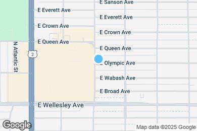 Map image of the property - 308 E Olympic Ave