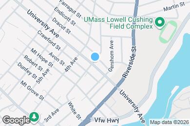Map image of the property - 165 University Ave