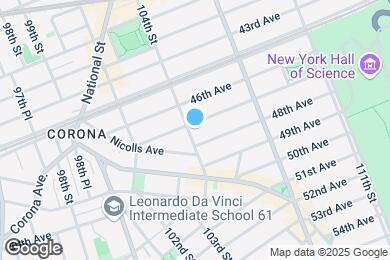 Map image of the property - 104-04 47th Ave
