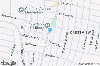 Map image of the property - 1748 S Robertson Blvd