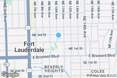 Map image of the property - 204 NE 10th Ave