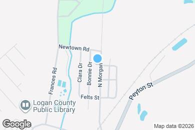 Map image of the property - 645 N Morgan St