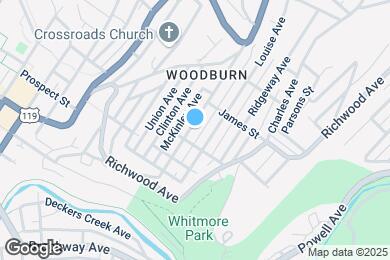 Map image of the property - 732 Monongalia Ave