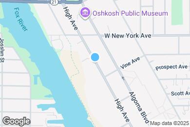 Map image of the property - 1135 High Ave