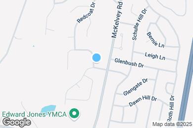 Map image of the property - 1562 Glenage Dr