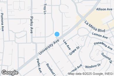 Map image of the property - 7770 University Ave