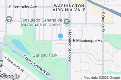 Map image of the property - 6396 E Mississippi Ave