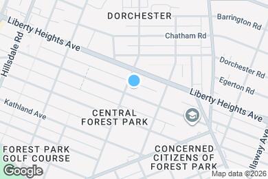 Map image of the property - 4014 Maine Ave