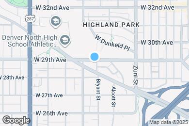 Map image of the property - 2600 W 29th Ave