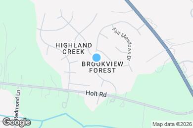 Map image of the property - 3052 Brookview Forest Dr