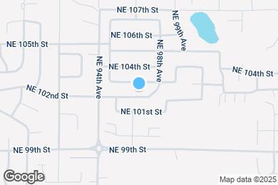 Map image of the property - 9610 NE 102nd St