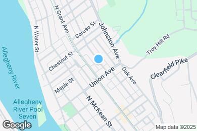 Map image of the property - 509 Woodward Ave