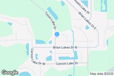Map image of the property - 2371 Tyson Lake Dr