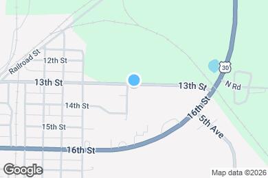 Map image of the property - 1301 8th Ave