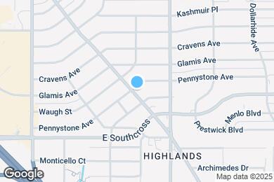 Map image of the property - 302 Pennystone Ave