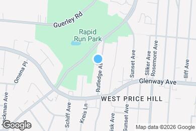 Map image of the property - 1259 Rutledge Ave