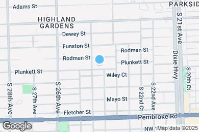 Map image of the property - 2435 Plunkett St
