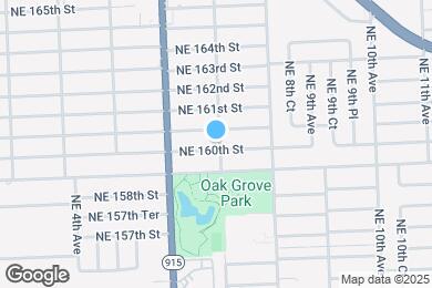 Map image of the property - 695 NE 160th St