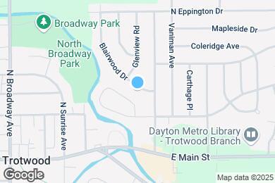 Map image of the property - 121 Blairwood Dr
