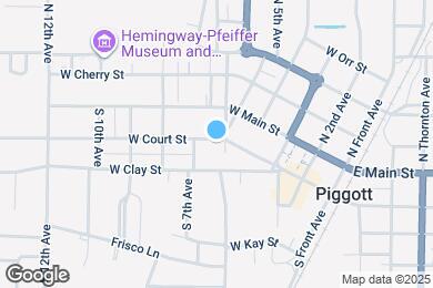 Map image of the property - 215 S 6th Ave