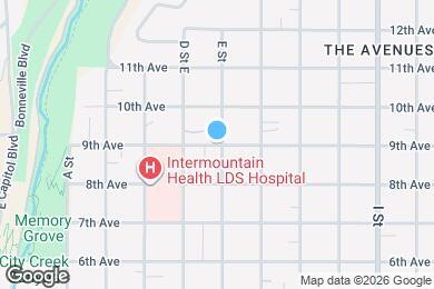 Map image of the property - 383 9th Ave