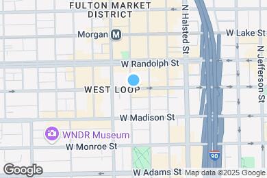 Map image of the property - 915 W Washington St