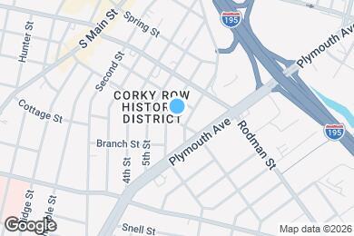 Map image of the property - 316 Morgan St