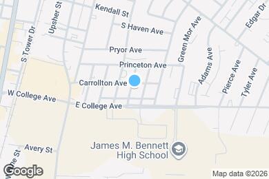 Map image of the property - 1014 Cecil St