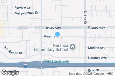 Map image of the property - Terre at 989 Peach