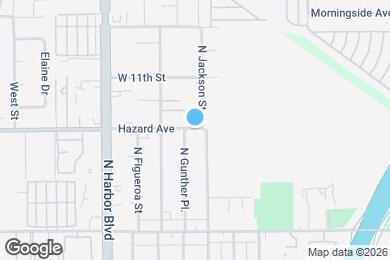 Map image of the property - 3506 Hazard Ave