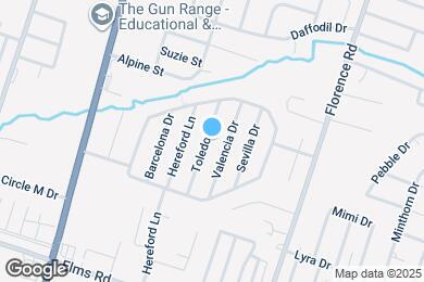 Map image of the property - 3300 Toledo Dr