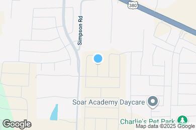 Map image of the property - 814 Pawpaw Dr