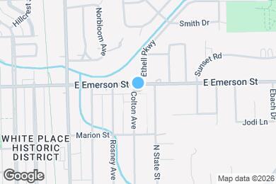 Map image of the property - 1225 Colton Ave