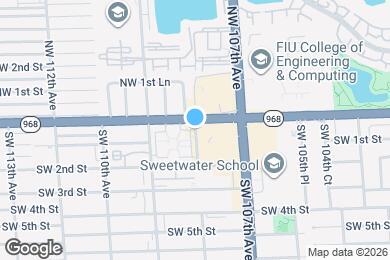 Map image of the property - 30 SW 108th Ave