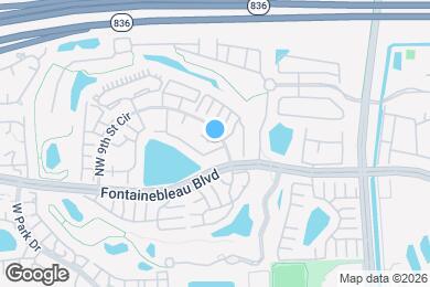 Map image of the property - 9970 NW 9th Street Cir
