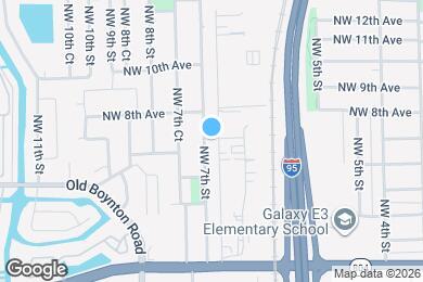Map image of the property - 714 NW 7th St