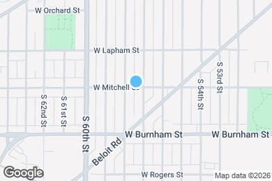 Map image of the property - 5715 W Mitchell St