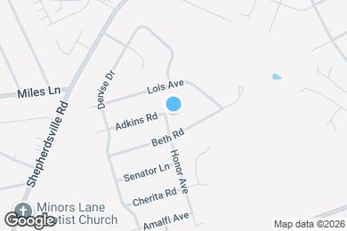 Map image of the property - 8603 Honor Ave